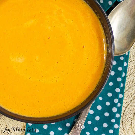 Keto Red Pepper Soup