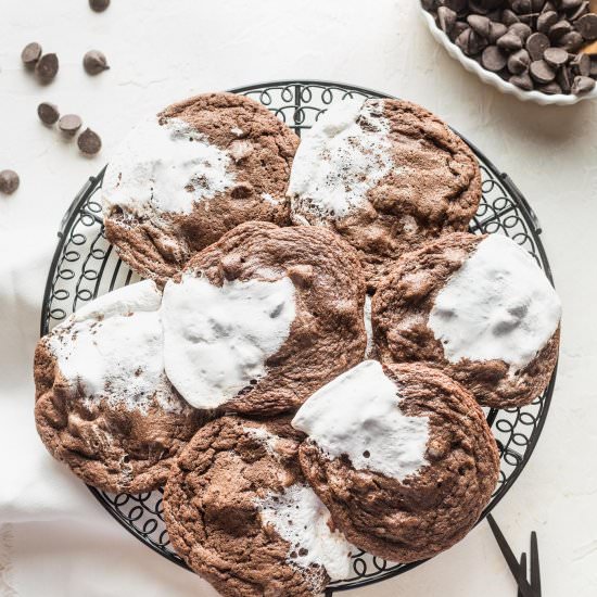 Hot Chocolate Cookies