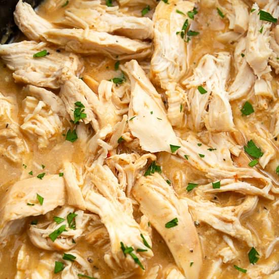 Slow Cooker Chicken and Gravy