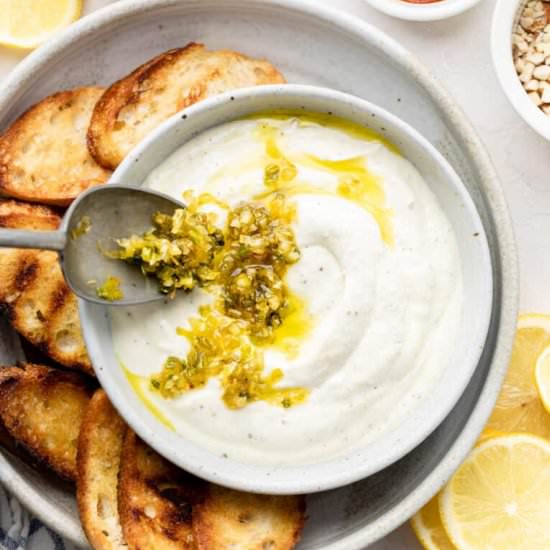 Whipped Feta with Hot Honey