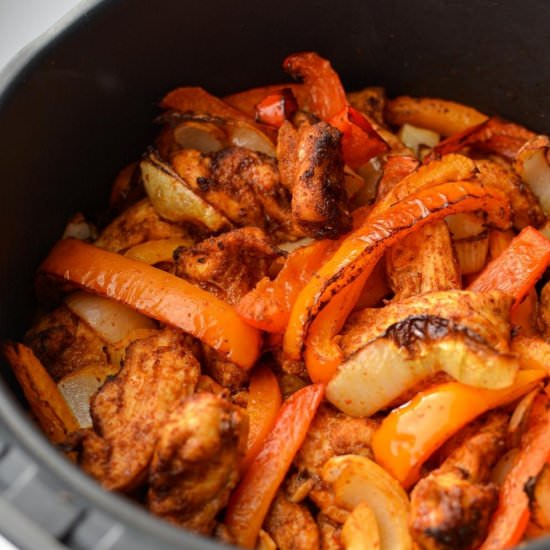 Air Fryer Chicken Fajitas