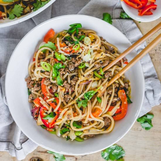 Spicy Udon Noodles