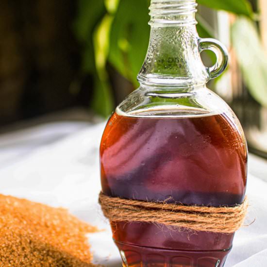Rich Demerara Simple Syrup