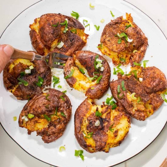 Smashed Baby Potatoes