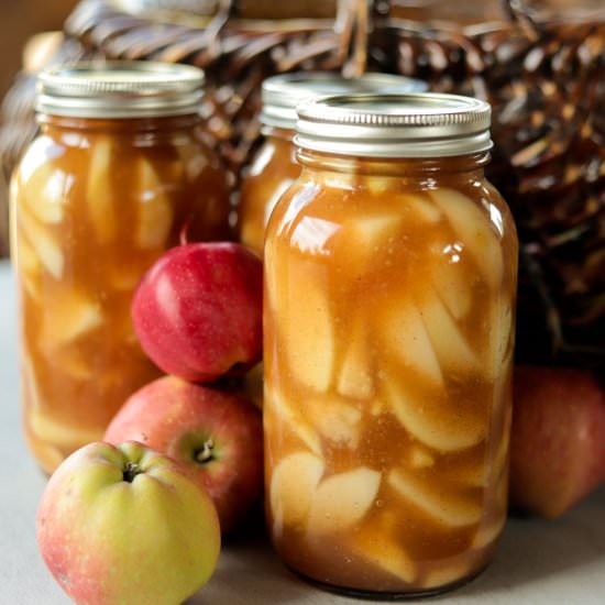 Canning Apple Pie Filling