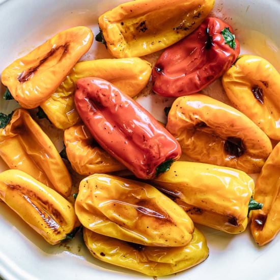 Roasted Mini Peppers