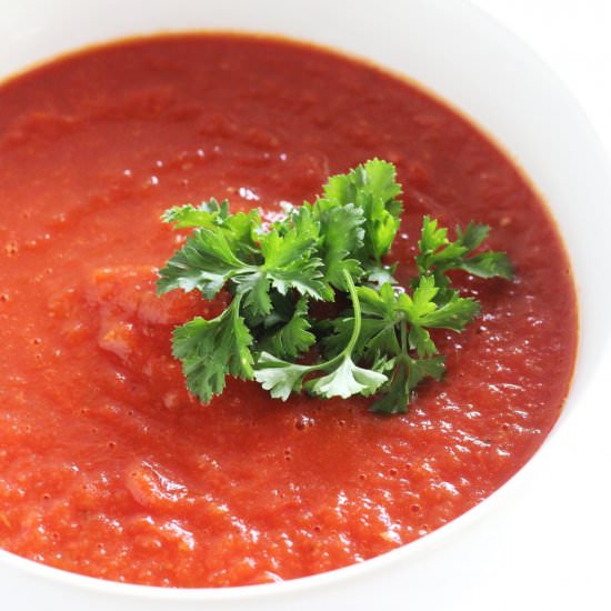 Vegan Tomato Soup (Gluten-Free)