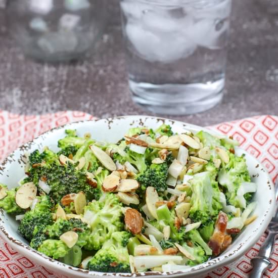 Broccoli Almond Salad