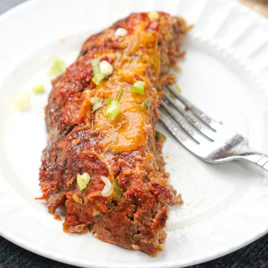 Easy Keto Mexican Meatloaf