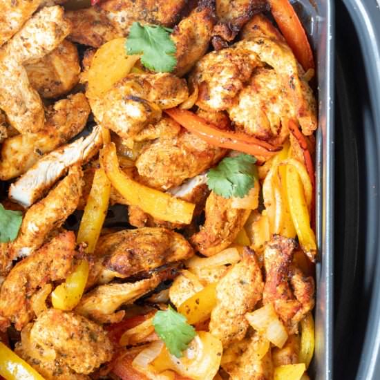 Air Fryer Chicken Fajitas