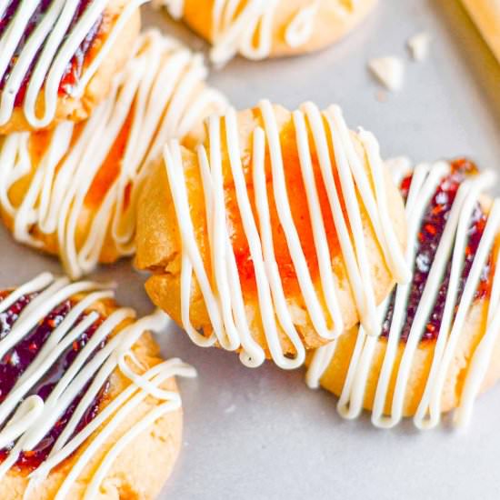 Gluten-Free Jam Thumbprint Cookies