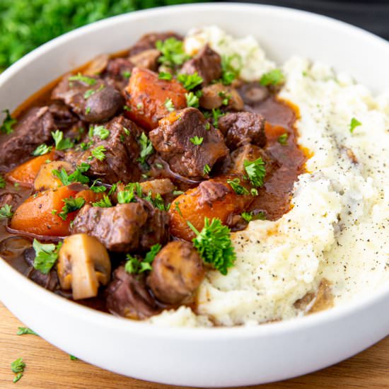 Instant Pot Beef Burgundy