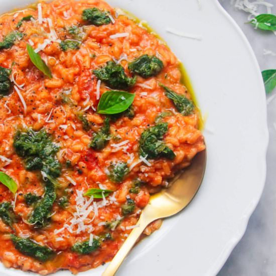 Creamy Tomato & Mascarpone Risotto