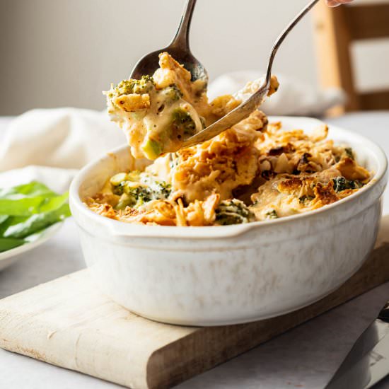 Cheesy broccoli casserole
