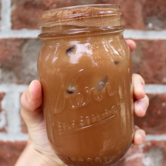 Easy Dairy Free Iced Mocha Recipe