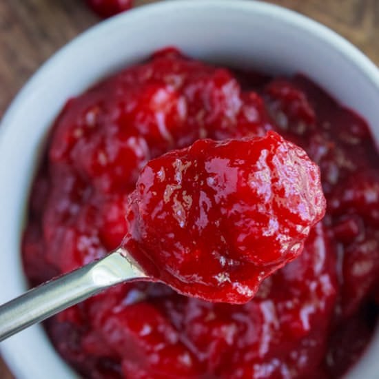 Homemade Cranberry Sauce