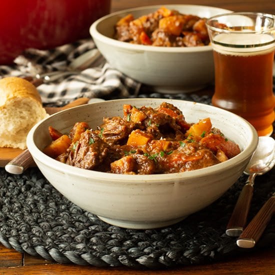 Beer Braised Beef Stew