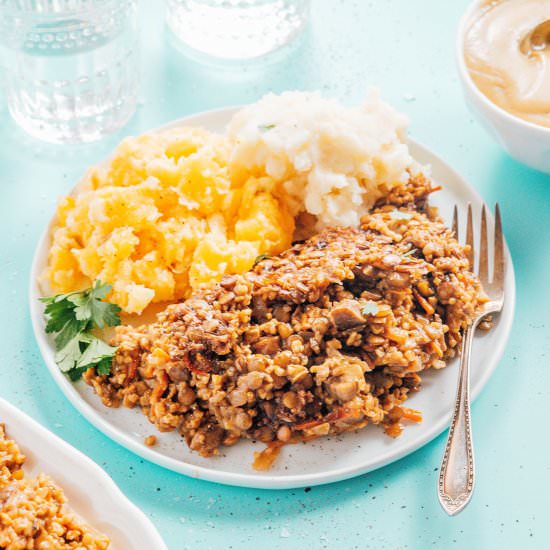 Vegan Haggis (Scottish Classic!)