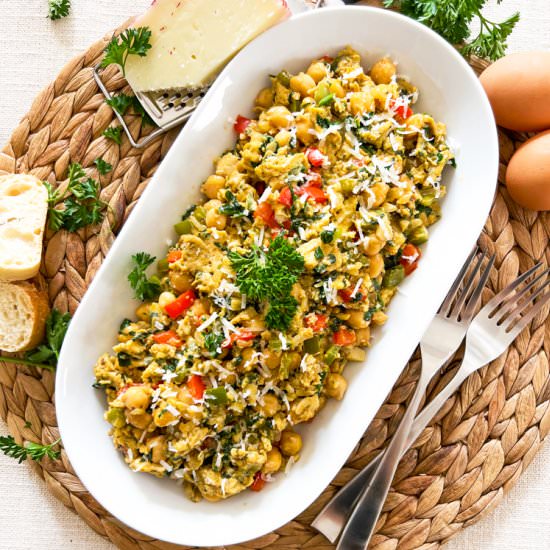Spanish Scrambled Eggs