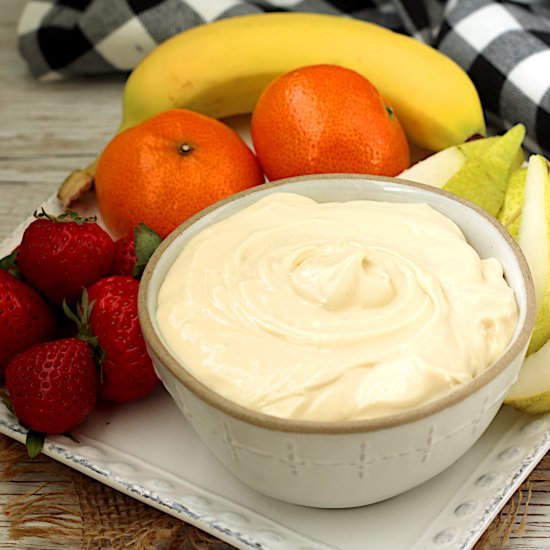 Orange Dream Fruit Dip