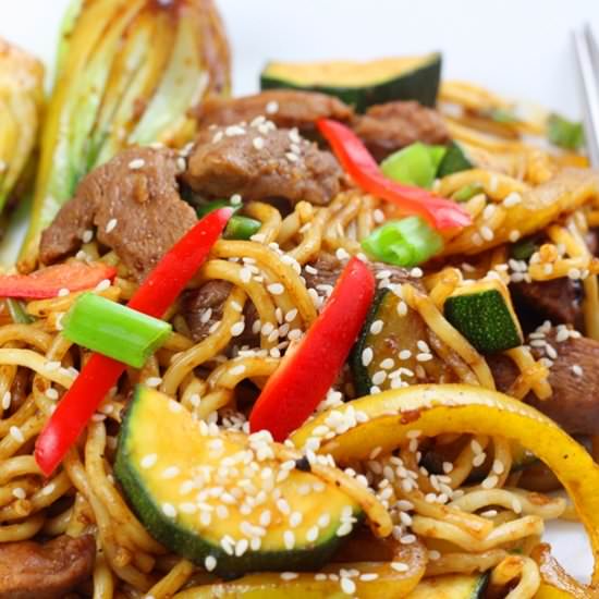 Stir Fry Duck Hoisin