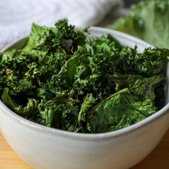 Kale Chips in Air Fryer