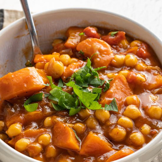 Vegan Chickpeas Stew