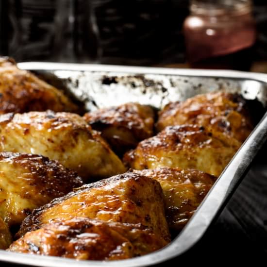Oven Roasted Chicken Thighs Recipe
