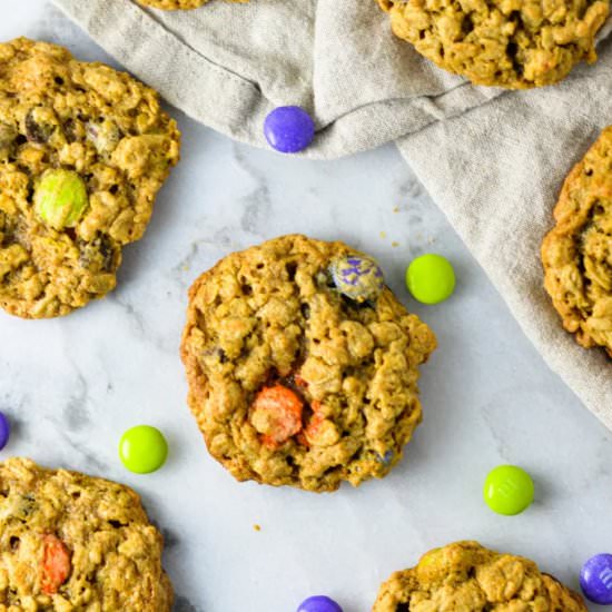 Halloween Monster Cookies