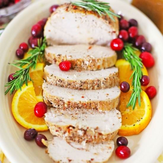 Slow cooker turkey breast