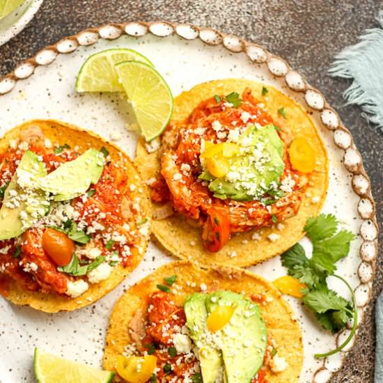 Tinga Tostadas