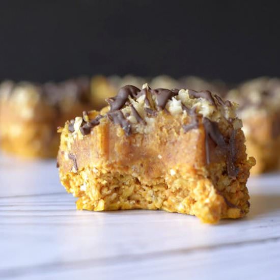 White Chocolate Pumpkin Bars