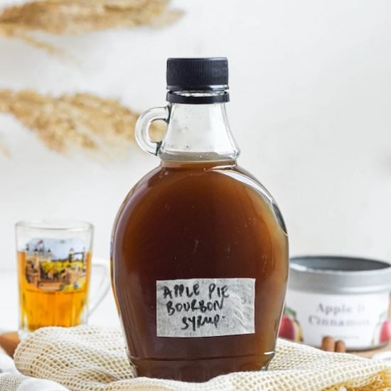Apple Pie Bourbon Syrup