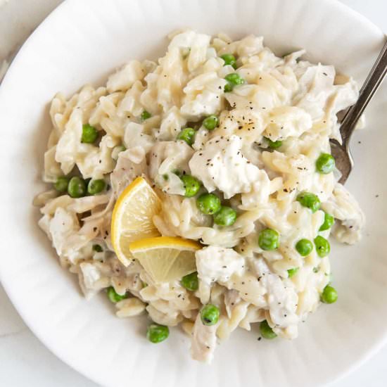 Lemon Chicken Orzo