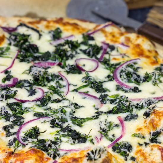 Spinach Ricotta Pizza