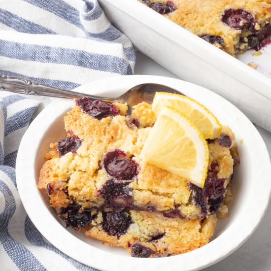 Lemon Blueberry Dump Cake