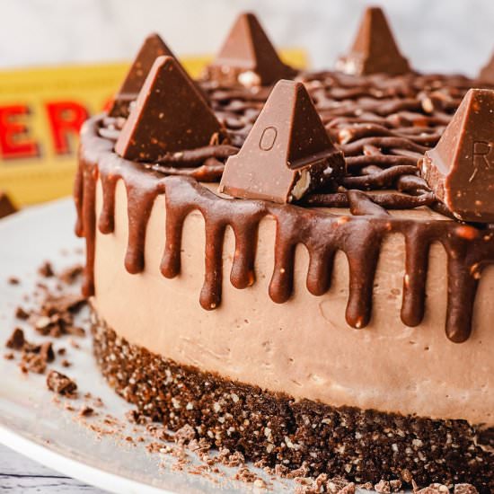 Toblerone cheesecake