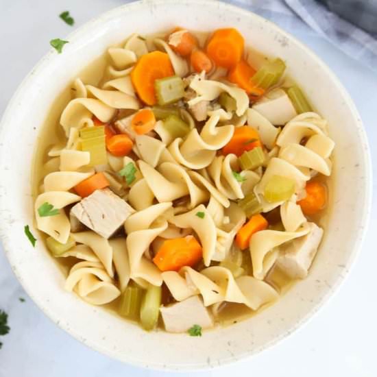 Turkey Noodle Soup