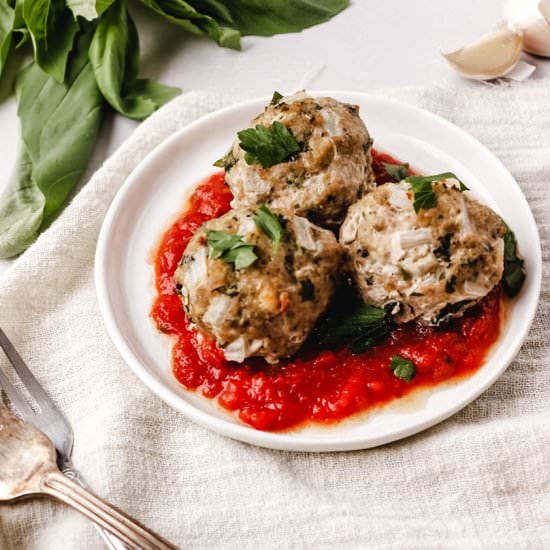 Gluten Free Turkey Meatballs