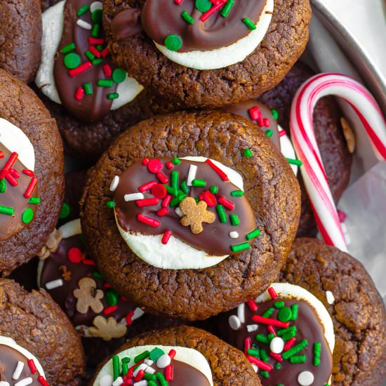 Hot Chocolate Cookies