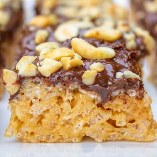 Peanut Butter Rice Krispie Treats