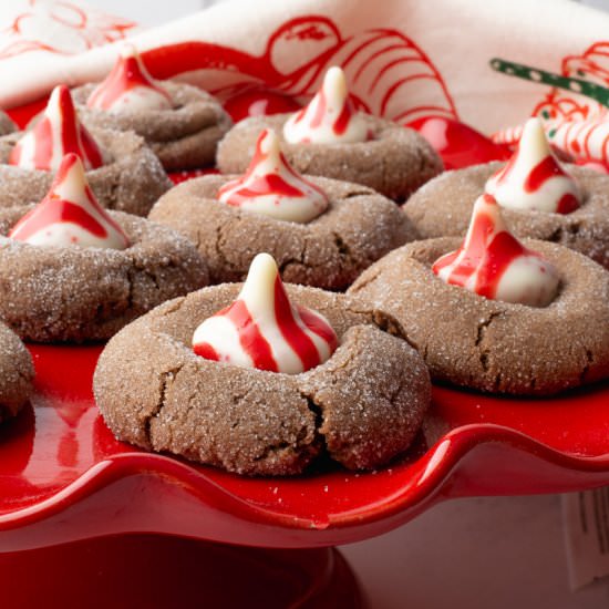 Chocolate Peppermint Blossoms