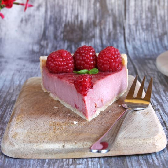 Tarte aux Framboise Raspberry Tart