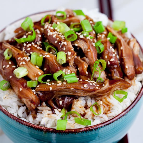 slow cooker teriyaki chicken