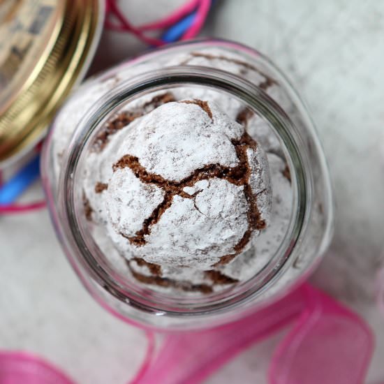 Chocolate Amaretti Cookies