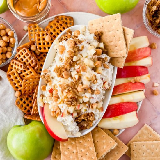 Cream Cheese Caramel Apple Dip
