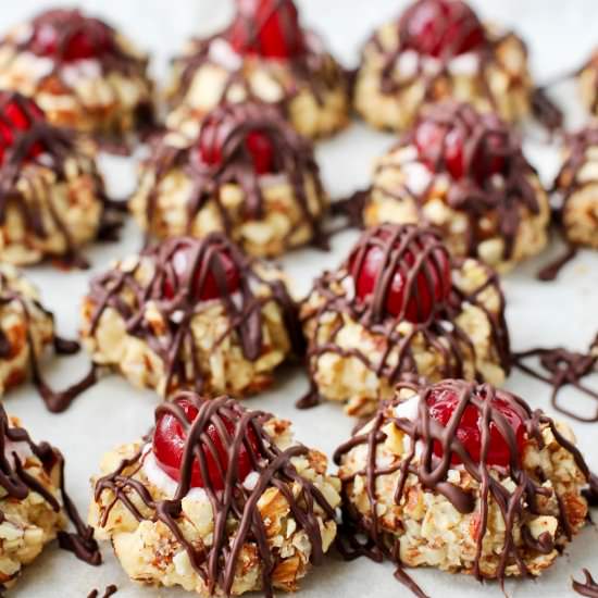 Chocolate Covered Cherry Cookies
