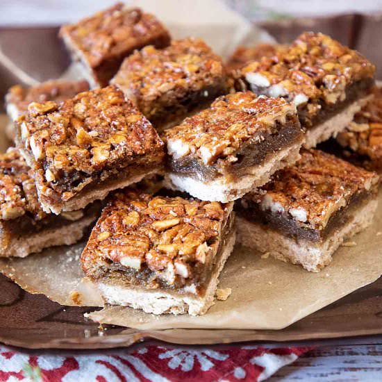 Shortbread Pecan Bar