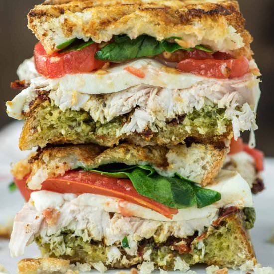 Turkey Pesto Sandwich
