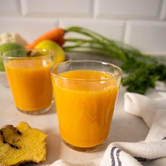 Carrot Ginger Turmeric Juice